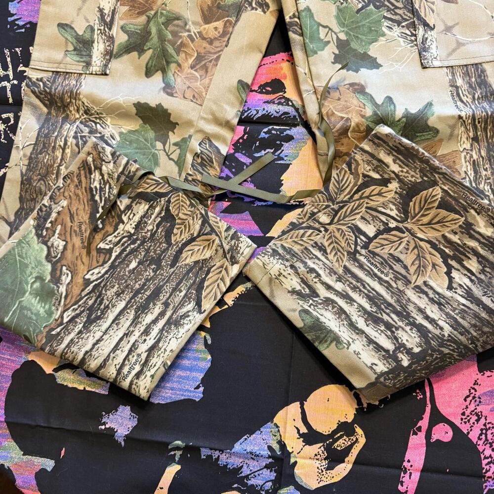 Vintage NWOT 80s Liberty RealTree Camo Hunting Pants Size Mens 38x34 USA - Picture 3 of 8